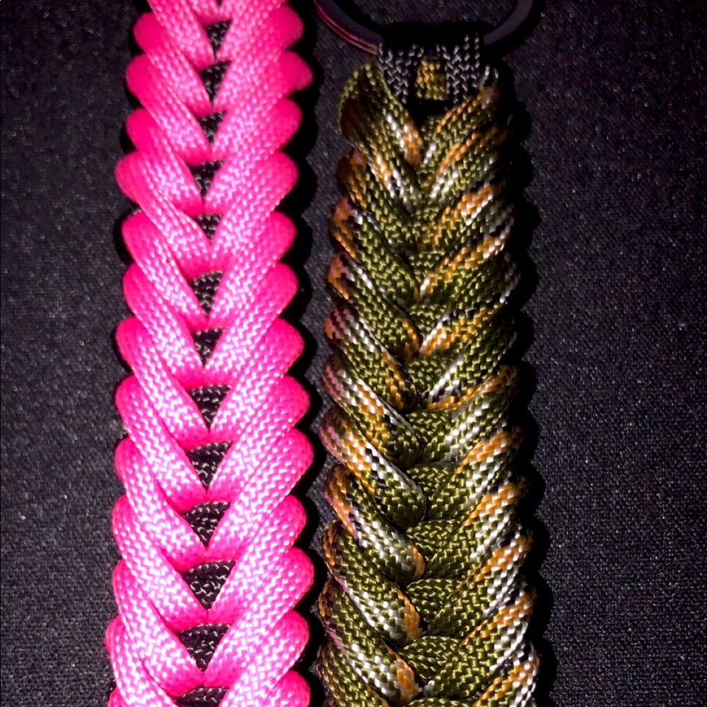 Sanctified Paracord Keychain